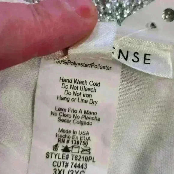 BODYSUIT - WHITE SIZE 3X  NWOT - Picture 7 of 11